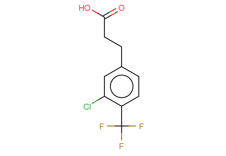 3-[3-chloro-4-(trifluoromethyl)phenyl]propanoic acid