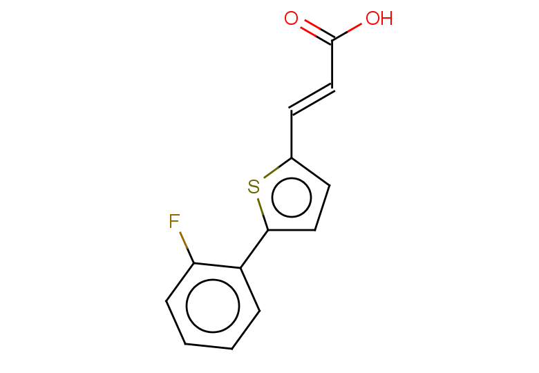 (2E)-3-[5-(2-fluorophenyl)thiophen-2-yl]prop-2-enoic acid