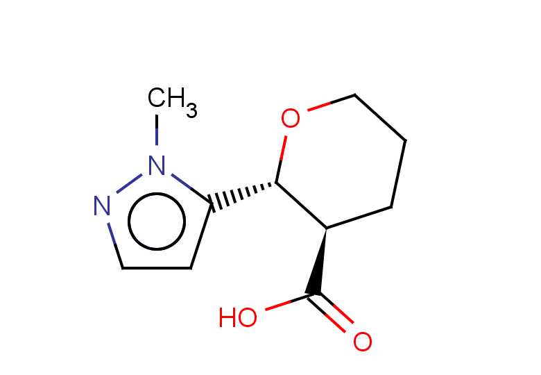 rac-(2R,3R)-2-(1-methyl-1H-pyrazol-5-yl)oxane-3-carboxylic acid