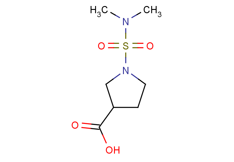 1-(dimethylsulfamoyl)pyrrolidine-3-carboxylic acid