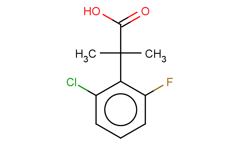2-(2-chloro-6-fluorophenyl)-2-methylpropanoic acid