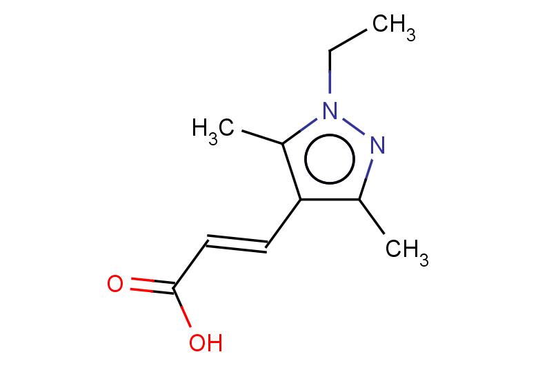 (2E)-3-(1-ethyl-3,5-dimethyl-1H-pyrazol-4-yl)prop-2-enoic acid