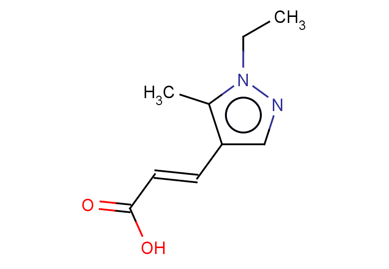 (2E)-3-(1-ethyl-5-methyl-1H-pyrazol-4-yl)prop-2-enoic acid