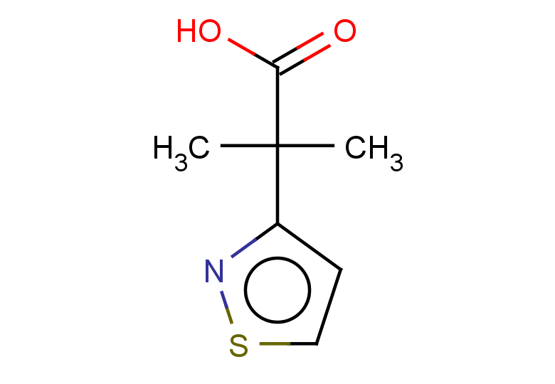 2-methyl-2-(1,2-thiazol-3-yl)propanoic acid