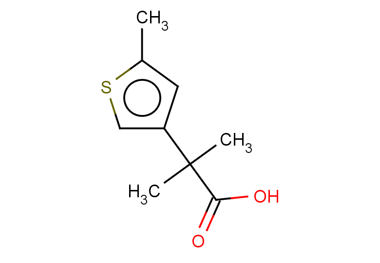 2-methyl-2-(5-methylthiophen-3-yl)propanoic acid