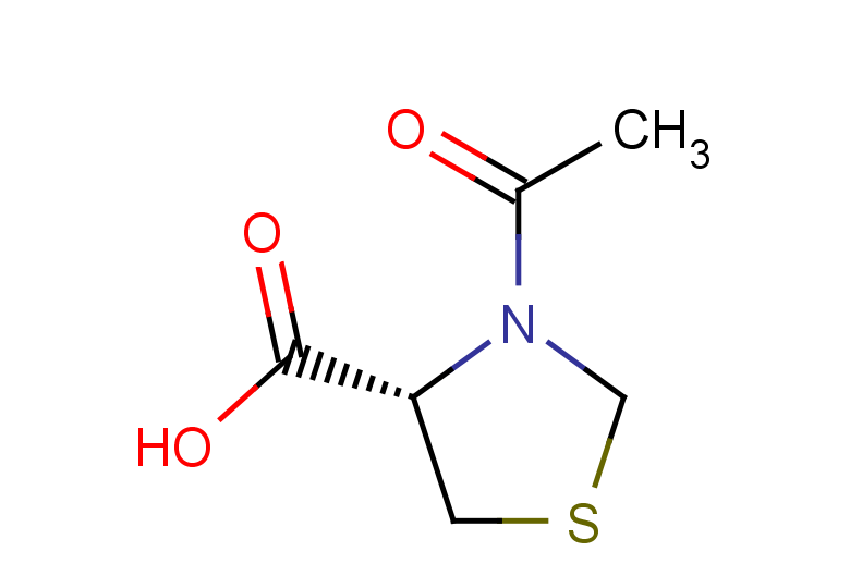 (4S)-3-acetyl-1,3-thiazolidine-4-carboxylic acid