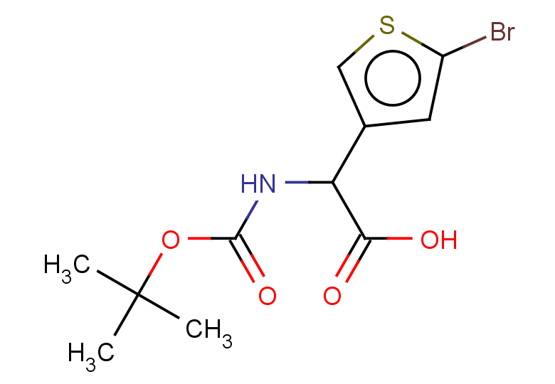 2-(5-bromothiophen-3-yl)-2-{[(tert-butoxy)carbonyl]amino}acetic acid