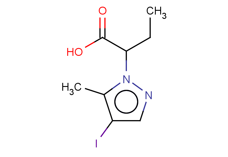2-(4-iodo-5-methyl-1H-pyrazol-1-yl)butanoic acid