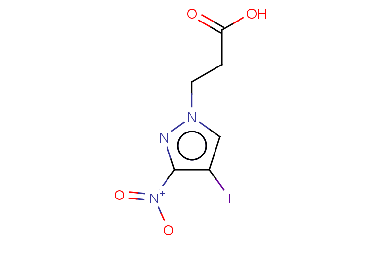 3-(4-iodo-3-nitro-1H-pyrazol-1-yl)propanoic acid