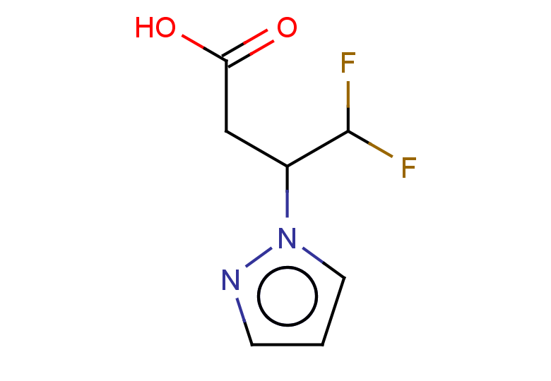 4,4-difluoro-3-(1H-pyrazol-1-yl)butanoic acid