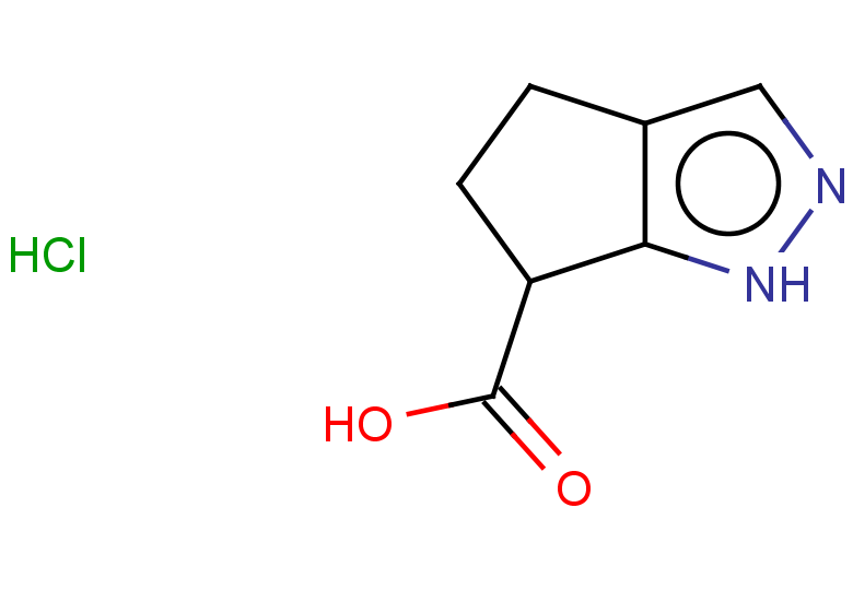 1H,4H,5H,6H-cyclopenta[c]pyrazole-6-carboxylic acid hydrochloride