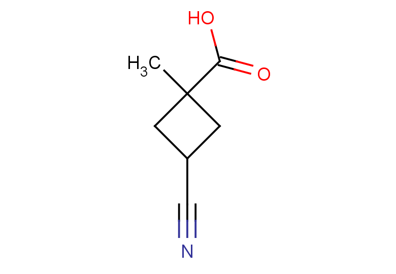 3-cyano-1-methylcyclobutane-1-carboxylic acid