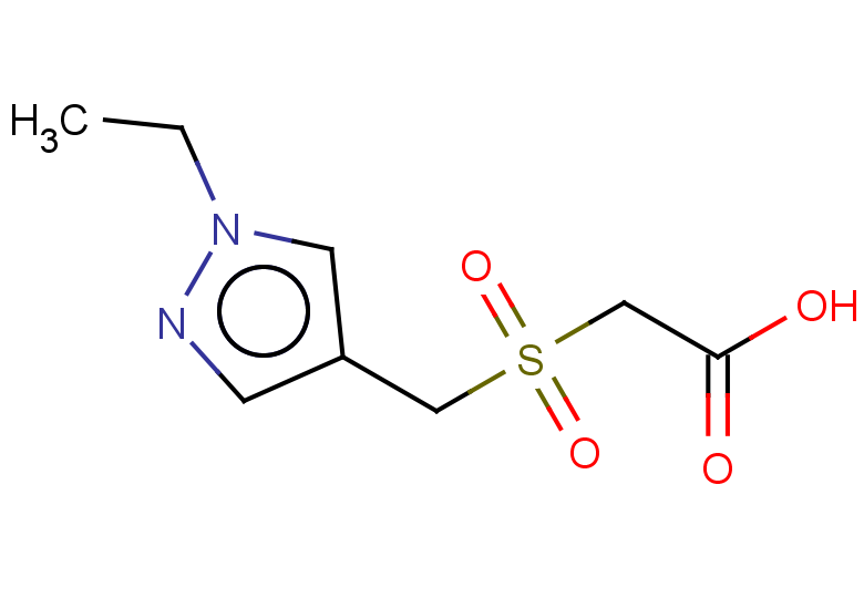 2-[(1-ethyl-1H-pyrazol-4-yl)methanesulfonyl]acetic acid