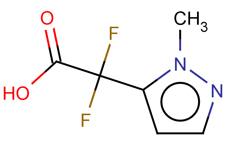 2,2-difluoro-2-(1-methyl-1H-pyrazol-5-yl)acetic acid