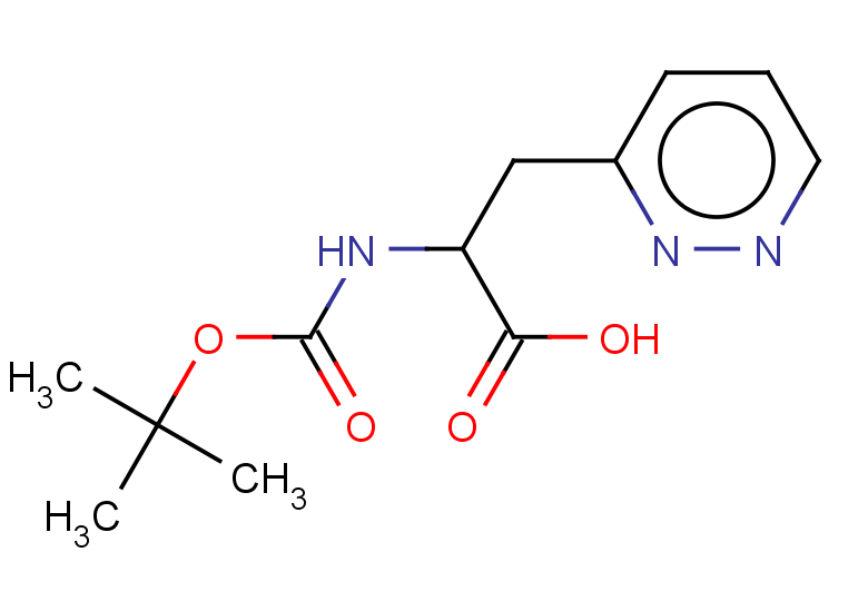 2-{[(tert-butoxy)carbonyl]amino}-3-(pyridazin-3-yl)propanoic acid