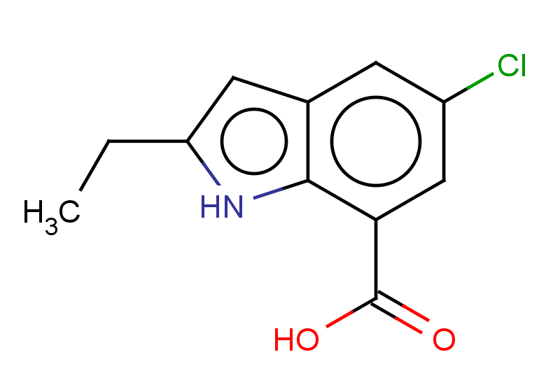5-chloro-2-ethyl-1H-indole-7-carboxylic acid
