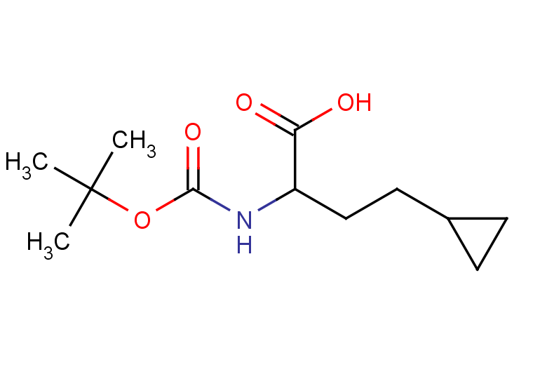 2-{[(tert-butoxy)carbonyl]amino}-4-cyclopropylbutanoic acid