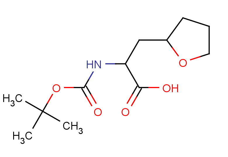 2-{[(tert-butoxy)carbonyl]amino}-3-(oxolan-2-yl)propanoic acid
