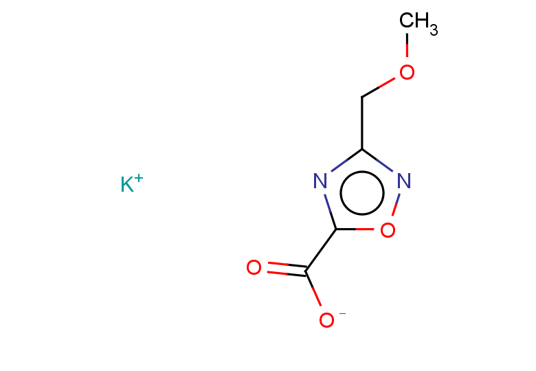 potassium 3-(methoxymethyl)-1,2,4-oxadiazole-5-carboxylate