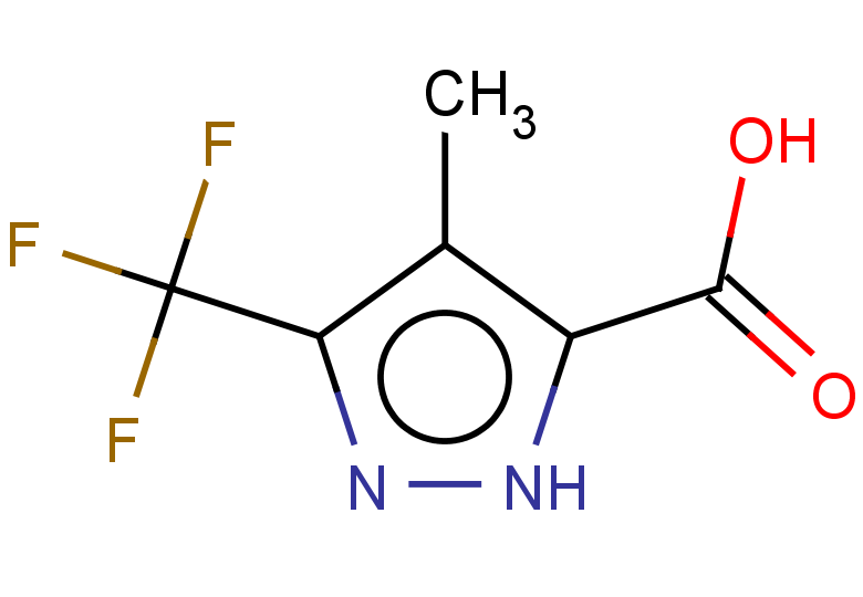 4-methyl-3-(trifluoromethyl)-1H-pyrazole-5-carboxylic acid