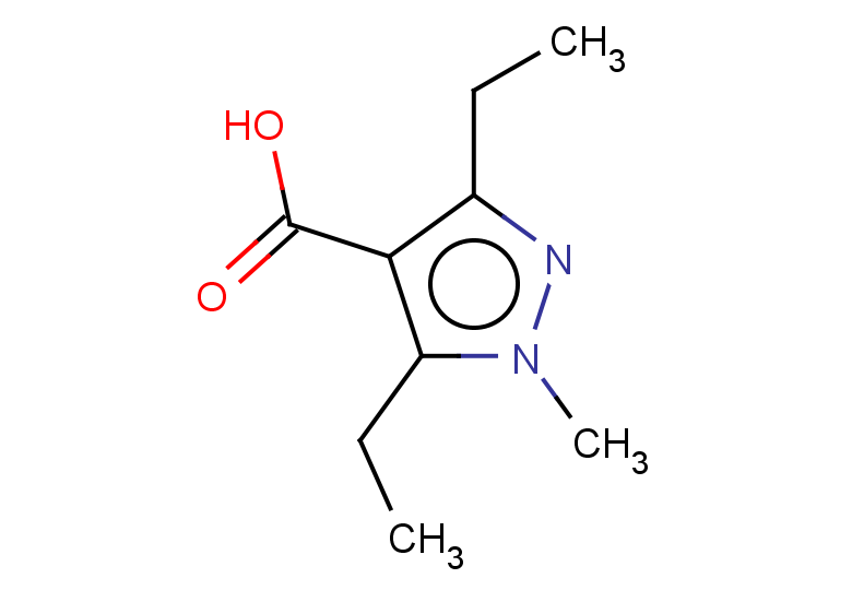3,5-diethyl-1-methyl-1H-pyrazole-4-carboxylic acid