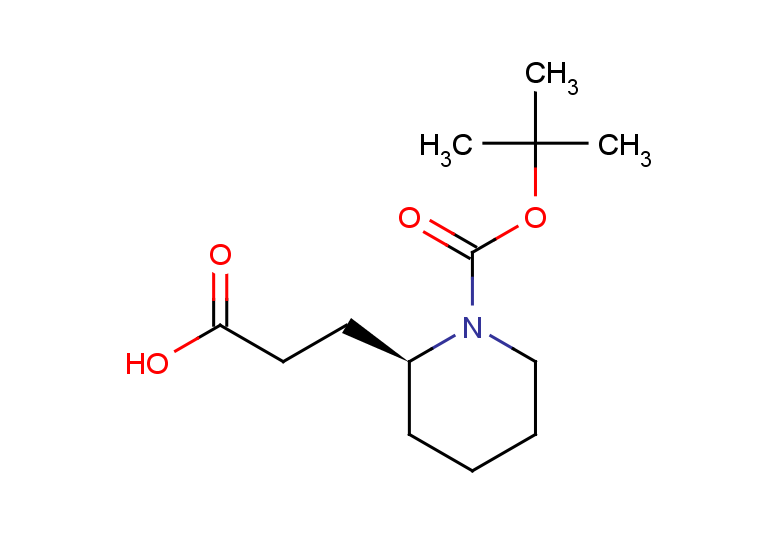 3-[(2S)-1-[(tert-butoxy)carbonyl]piperidin-2-yl]propanoic acid