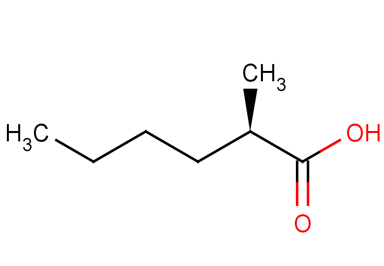 (2R)-2-methylhexanoic acid