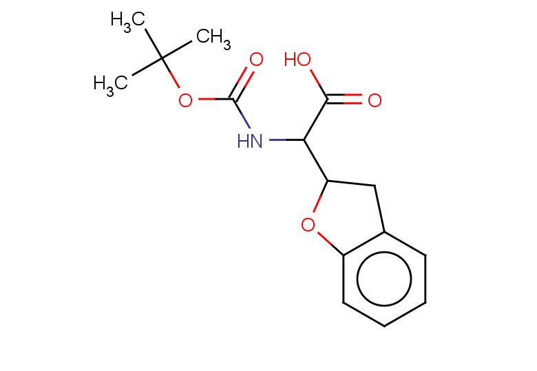 2-{[(tert-butoxy)carbonyl]amino}-2-(2,3-dihydro-1-benzofuran-2-yl)acetic acid