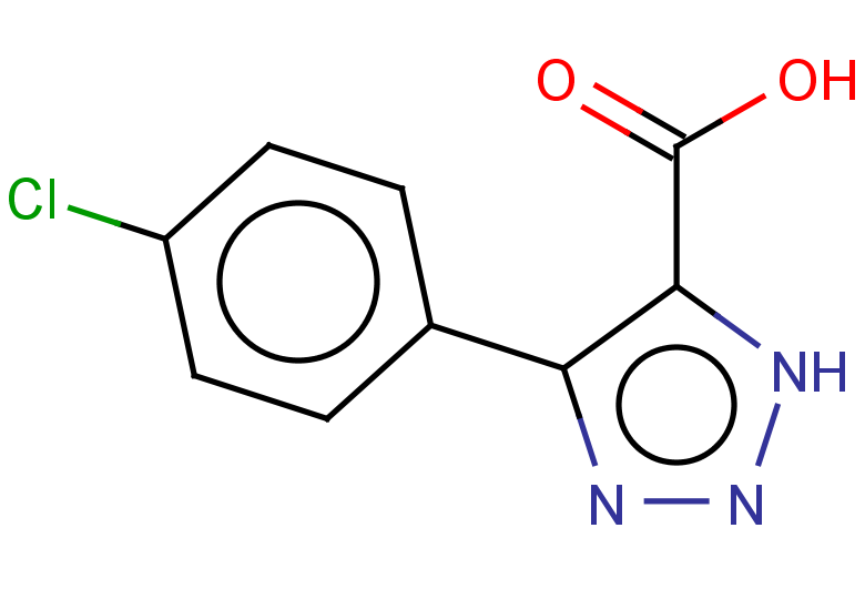 4-(4-chlorophenyl)-1H-1,2,3-triazole-5-carboxylic acid