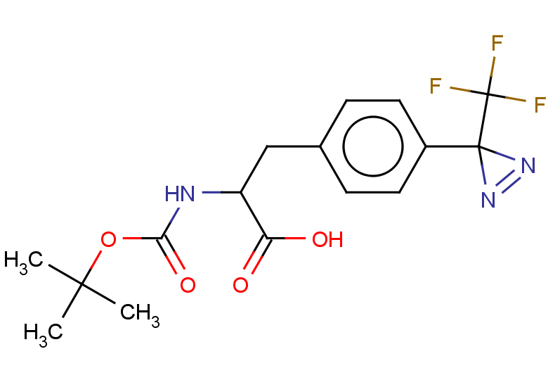 2-{[(tert-butoxy)carbonyl]amino}-3-{4-[3-(trifluoromethyl)-3H-diazirin-3-yl]phenyl}propanoic acid