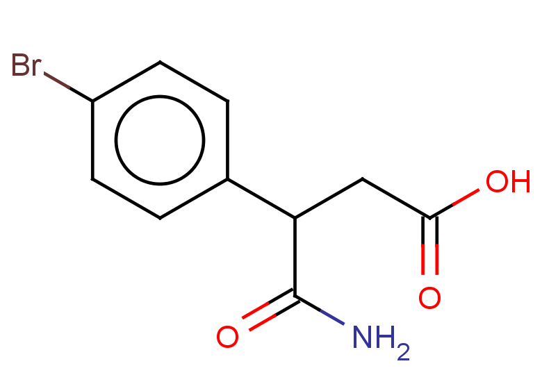 3-(4-bromophenyl)-3-carbamoylpropanoic acid