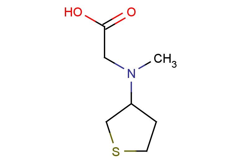 2-[methyl(thiolan-3-yl)amino]acetic acid
