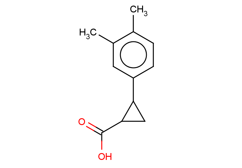 2-(3,4-dimethylphenyl)cyclopropane-1-carboxylic acid
