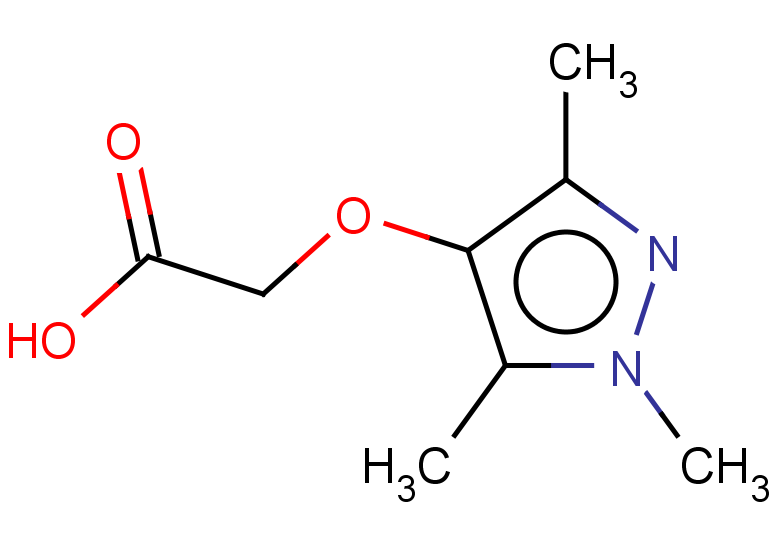 2-[(trimethyl-1H-pyrazol-4-yl)oxy]acetic acid