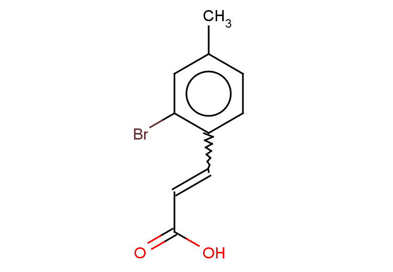 3-(2-bromo-4-methylphenyl)prop-2-enoic acid