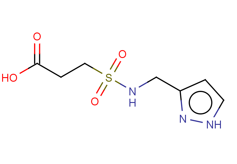 3-[(1H-pyrazol-3-ylmethyl)sulfamoyl]propanoic acid