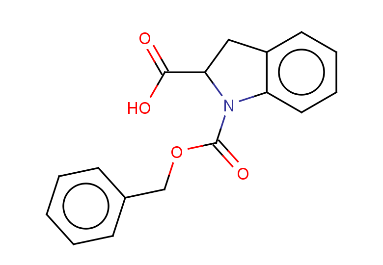 1-[(benzyloxy)carbonyl]-2,3-dihydro-1H-indole-2-carboxylic acid
