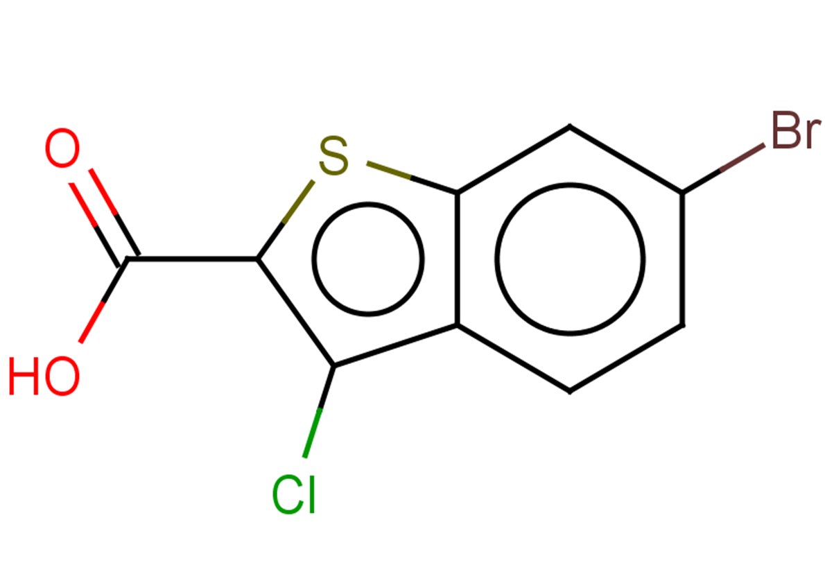 6-bromo-3-chloro-1-benzothiophene-2-carboxylic acid