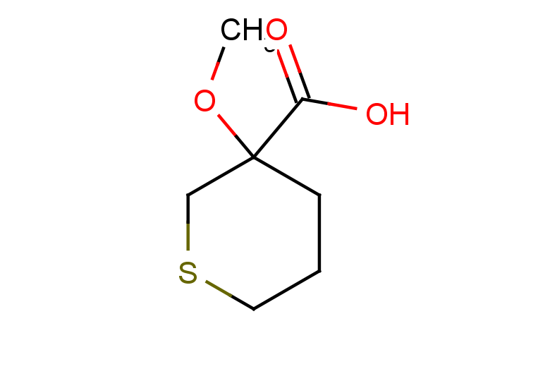 3-methoxythiane-3-carboxylic acid