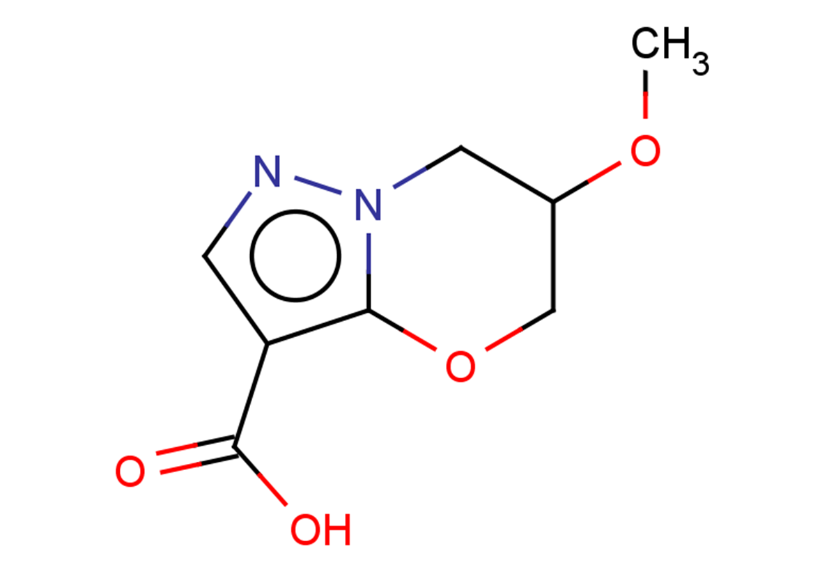 6-methoxy-5H,6H,7H-pyrazolo[3,2-b][1,3]oxazine-3-carboxylic acid