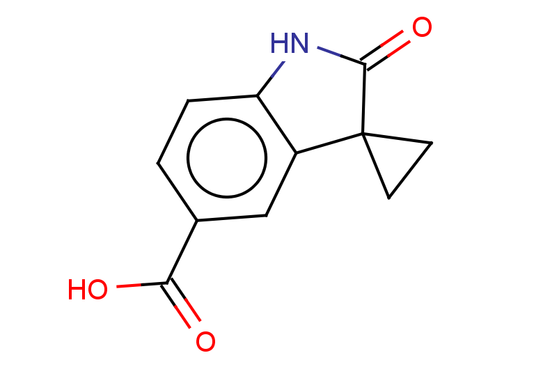 2'-oxo-1',2'-dihydrospiro[cyclopropane-1,3'-indole]-5'-carboxylic acid