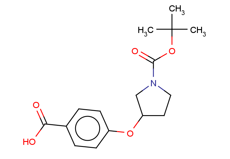 4-({1-[(tert-butoxy)carbonyl]pyrrolidin-3-yl}oxy)benzoic acid