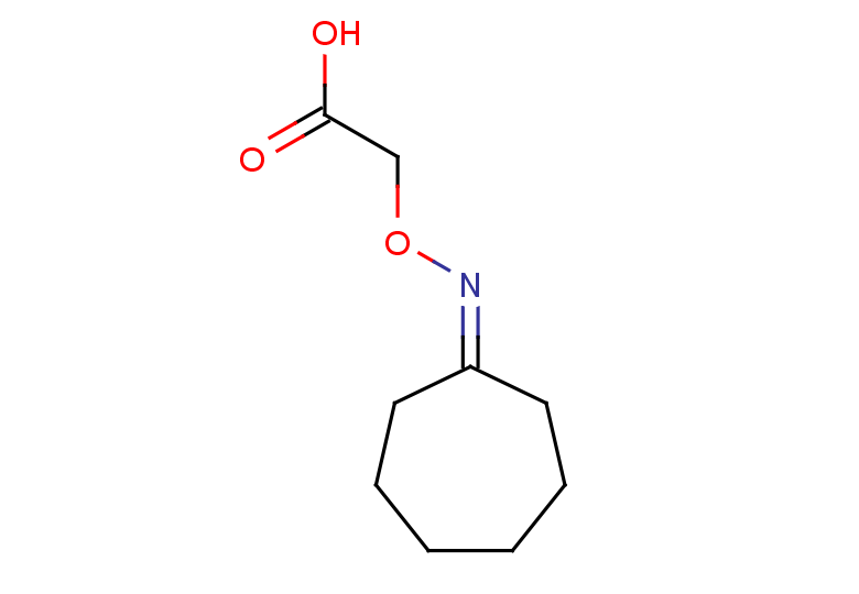 2-[(cycloheptylideneamino)oxy]acetic acid