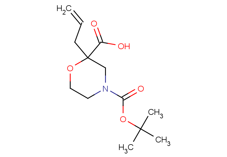 4-[(tert-butoxy)carbonyl]-2-(prop-2-en-1-yl)morpholine-2-carboxylic acid