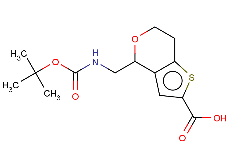4-({[(tert-butoxy)carbonyl]amino}methyl)-4H,6H,7H-thieno[3,2-c]pyran-2-carboxylic acid