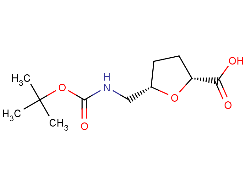 (2R,5S)-5-({[(tert-butoxy)carbonyl]amino}methyl)oxolane-2-carboxylic acid