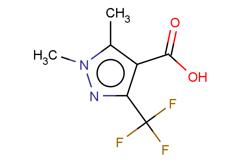 1,5-dimethyl-3-(trifluoromethyl)-1H-pyrazole-4-carboxylic acid