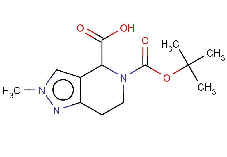 5-[(tert-butoxy)carbonyl]-2-methyl-2H,4H,5H,6H,7H-pyrazolo[4,3-c]pyridine-4-carboxylic acid