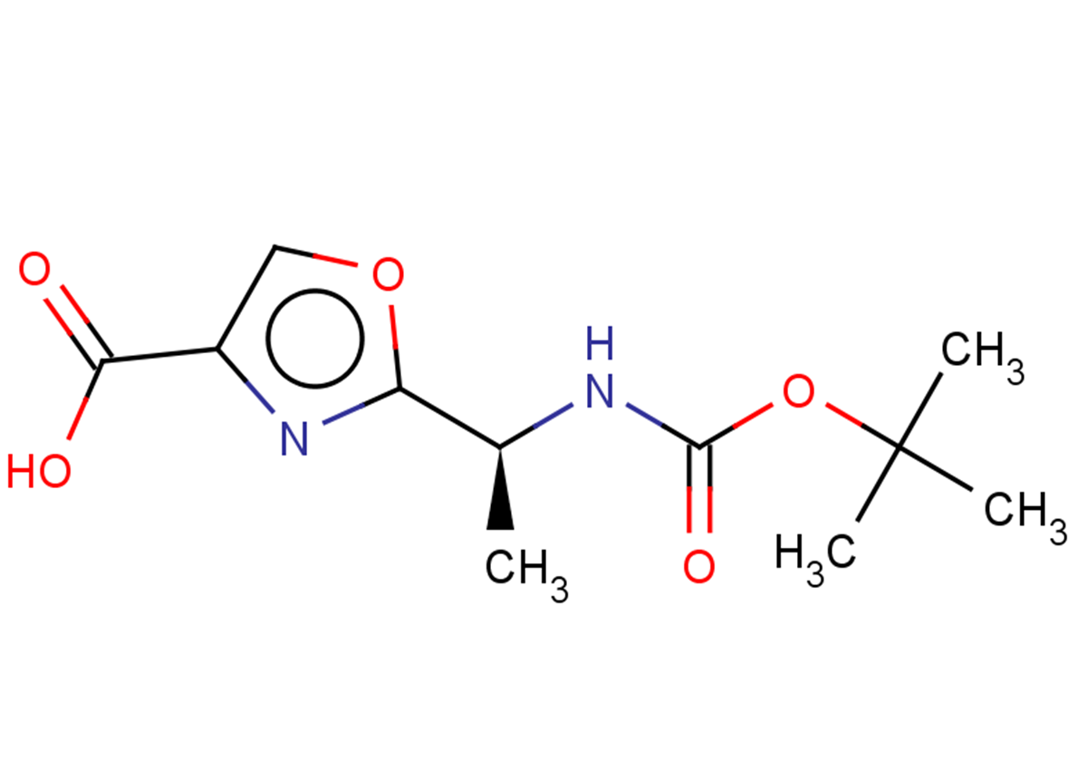 2-[(1S)-1-{[(tert-butoxy)carbonyl]amino}ethyl]-1,3-oxazole-4-carboxylic acid