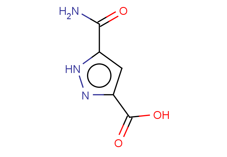 5-carbamoyl-1H-pyrazole-3-carboxylic acid